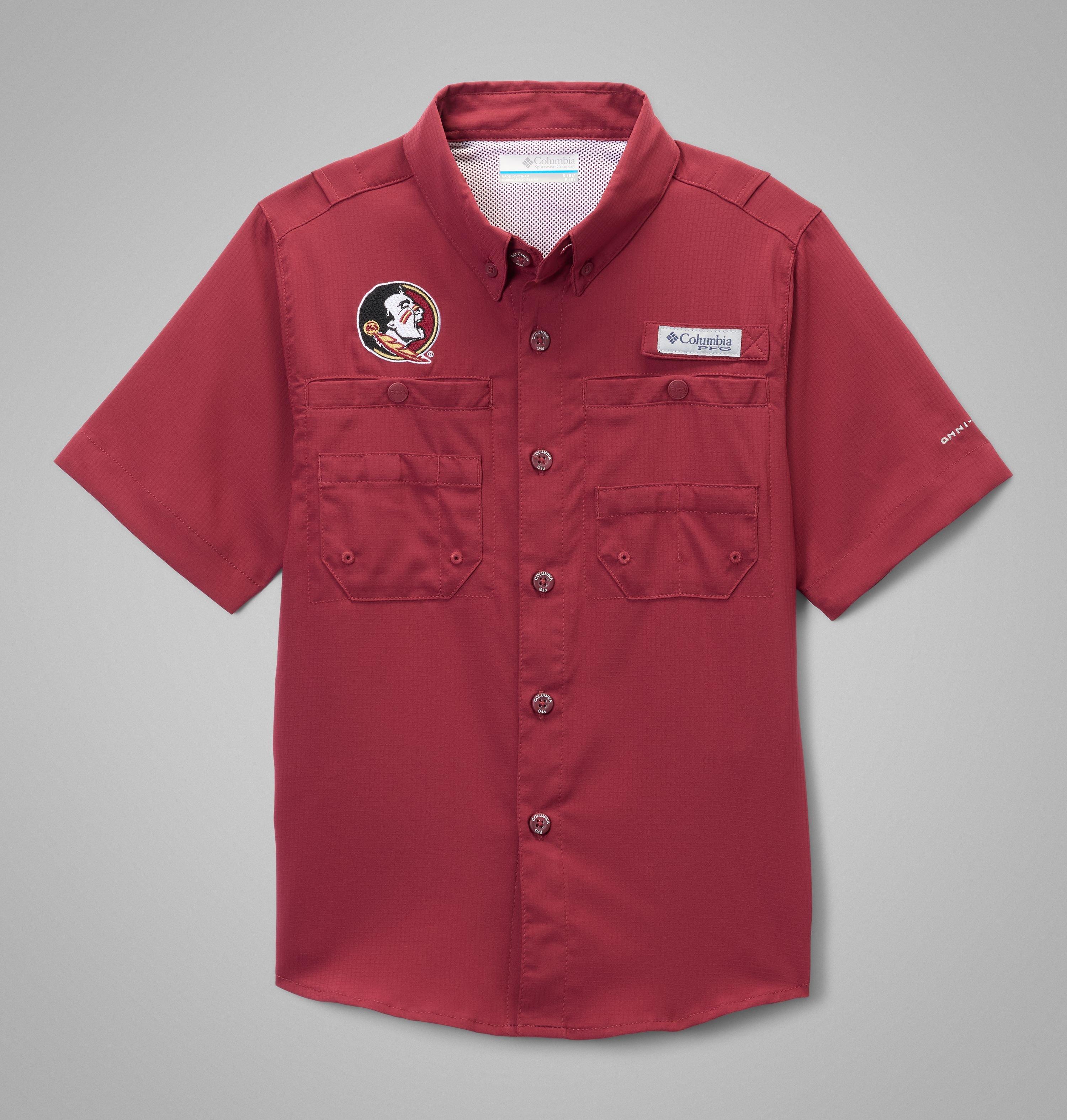 Kids' Collegiate PFG Tamiami Short Sleeve Shirt - Florida State