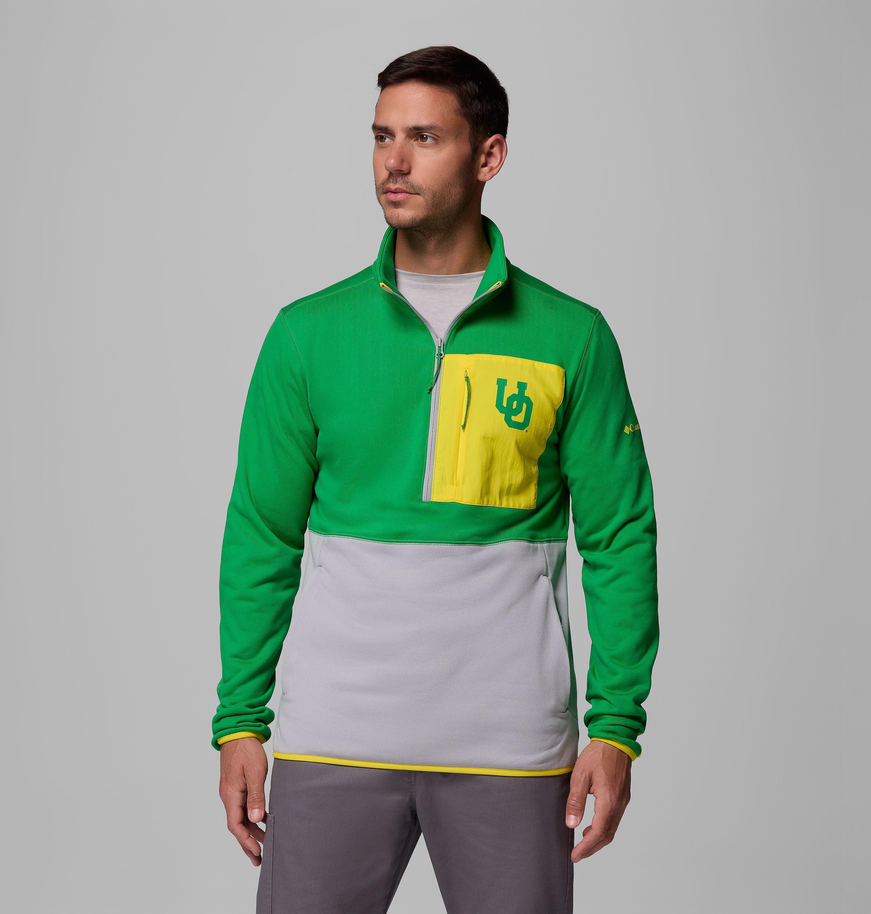 Men's Collegiate Columbia Hike Half Zip Jacket