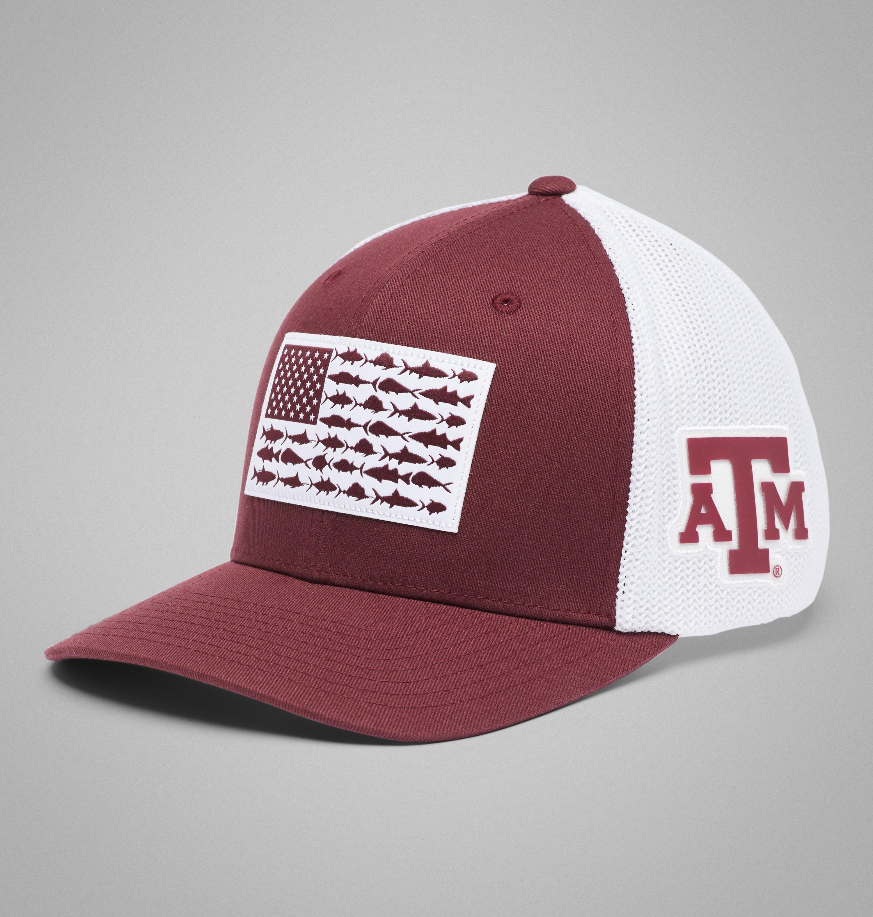 PFG Mesh Fish Flag Ball Cap - Texas A&M
