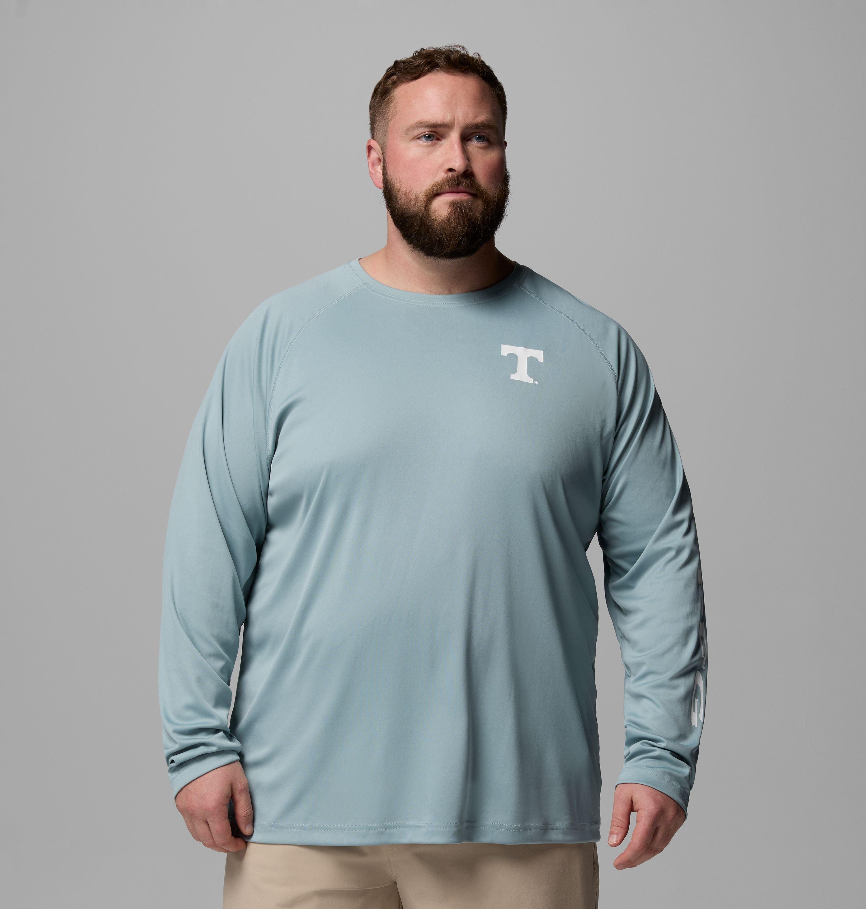 Men's Collegiate PFG Terminal Tackle Long Sleeve Shirt - Big - Tennessee