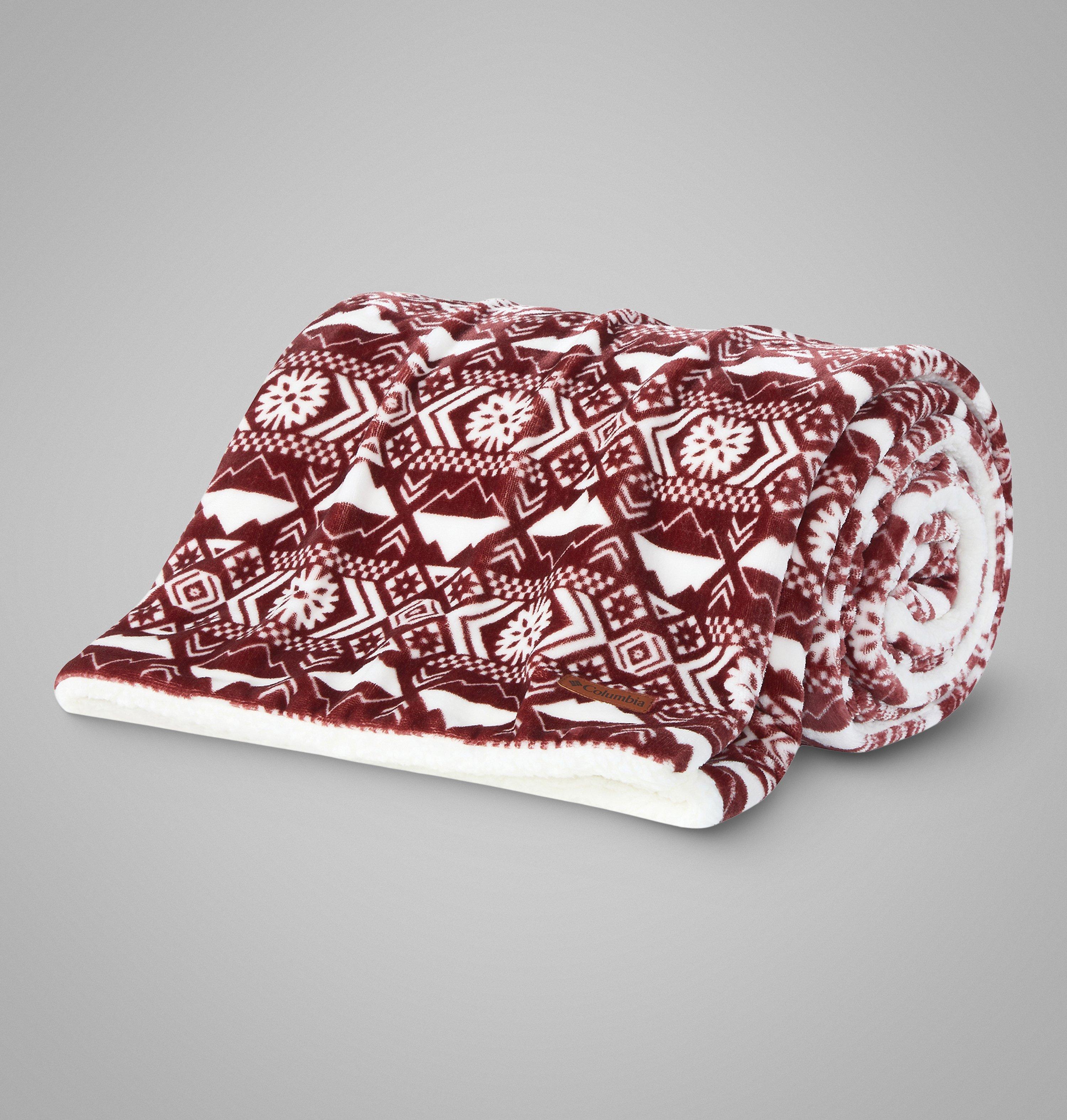 Cozy Sherpa Plush Throw