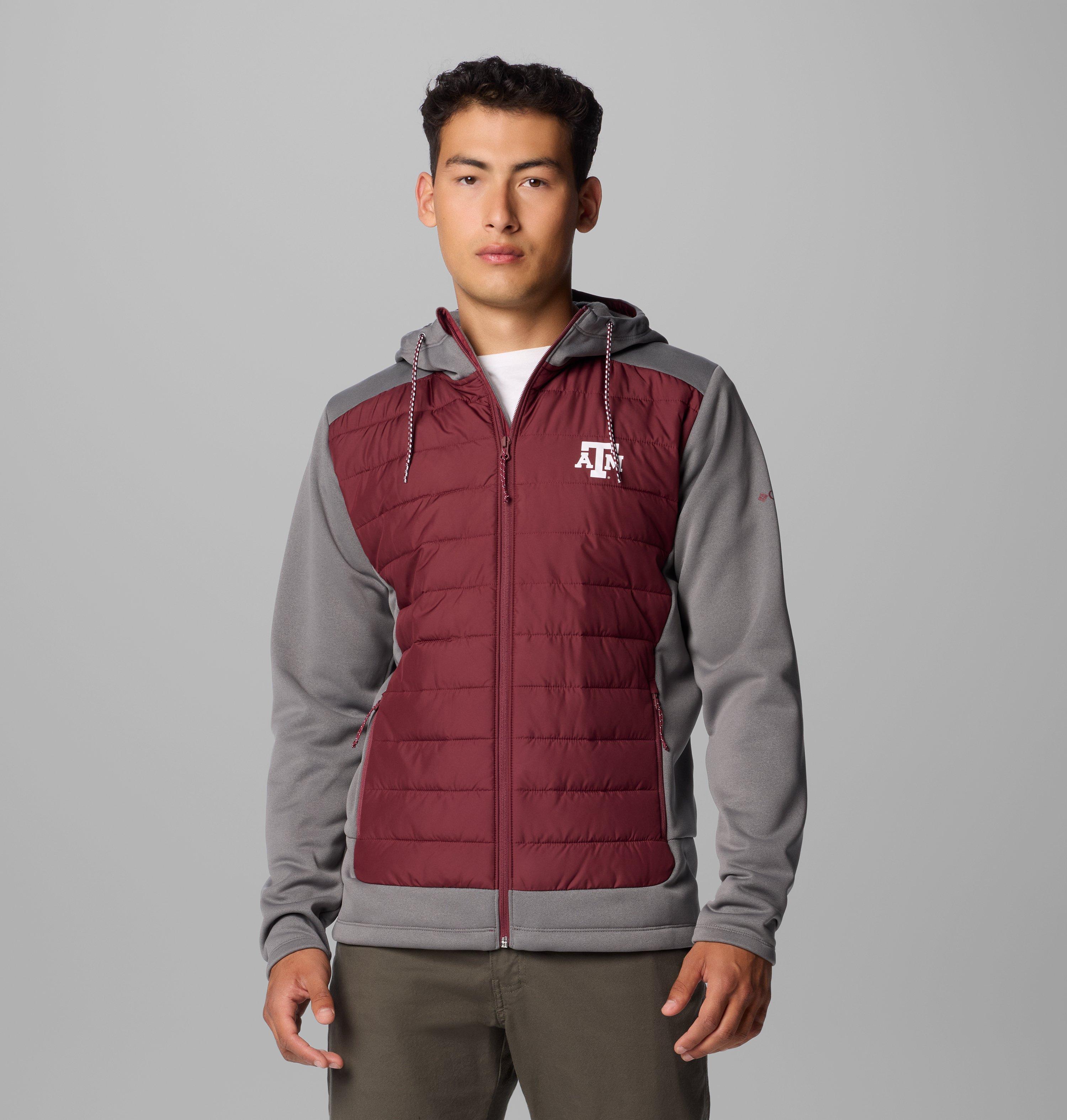 Men's Collegiate Out-Shield Hybrid Hoodie - Texas A&M