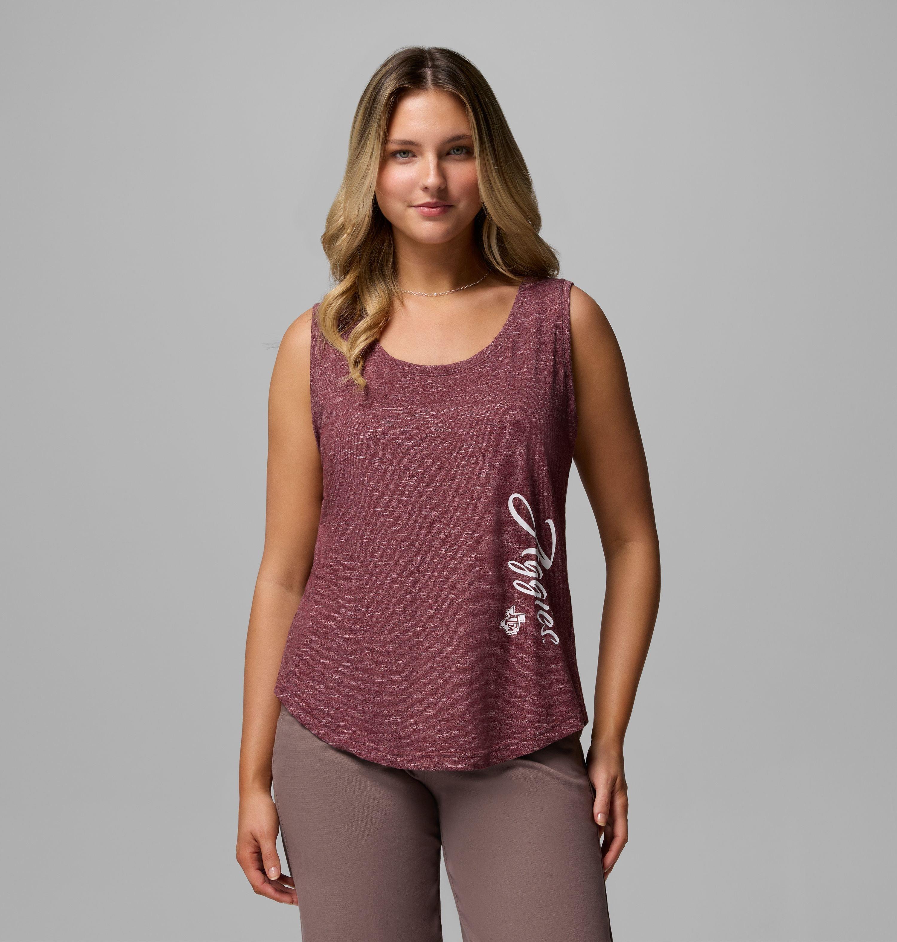 Women's Collegiate Cades Cape Tank -Texas A&M