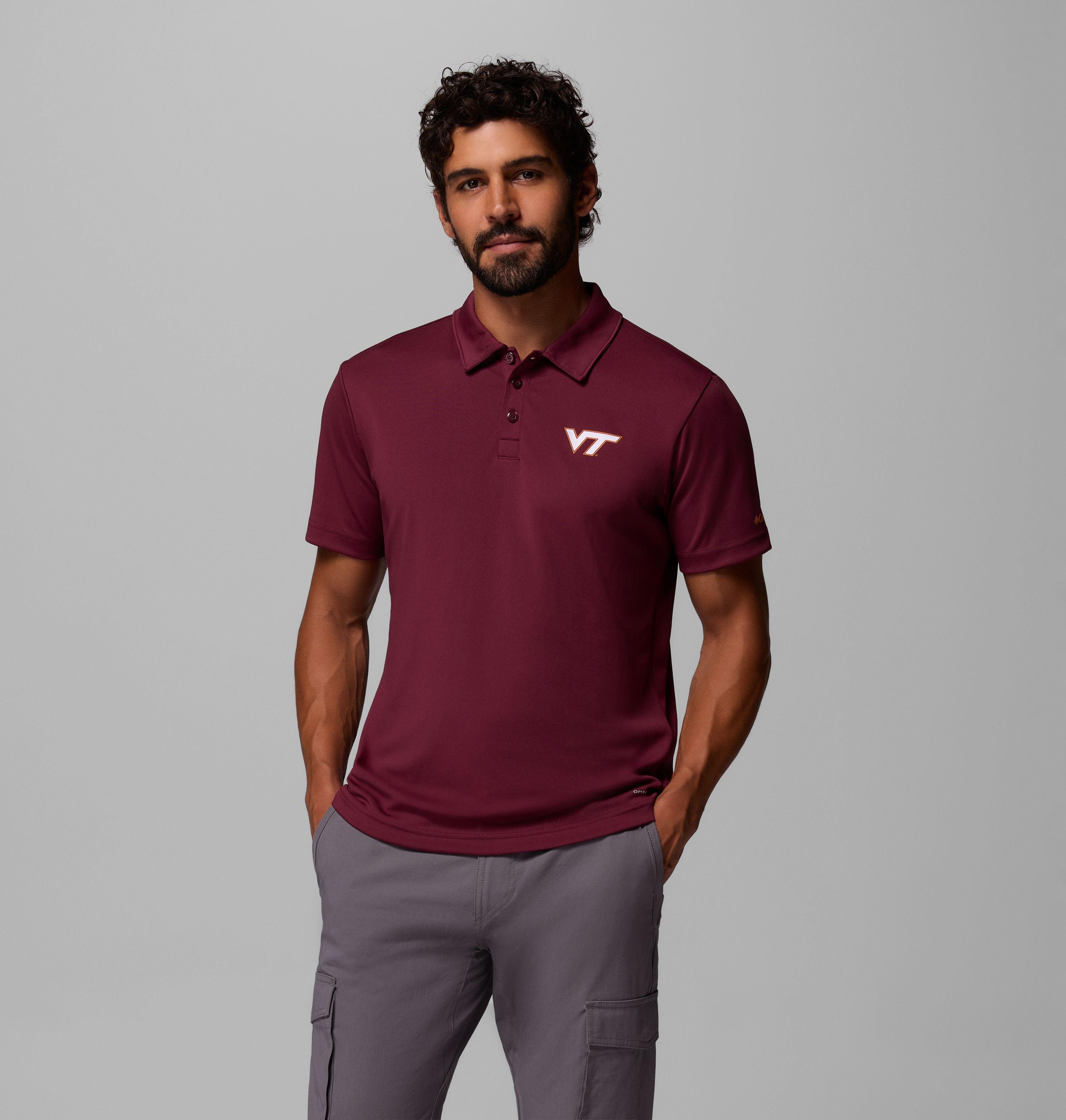 Men's Collegiate Fair Catch Polo - Virginia Tech
