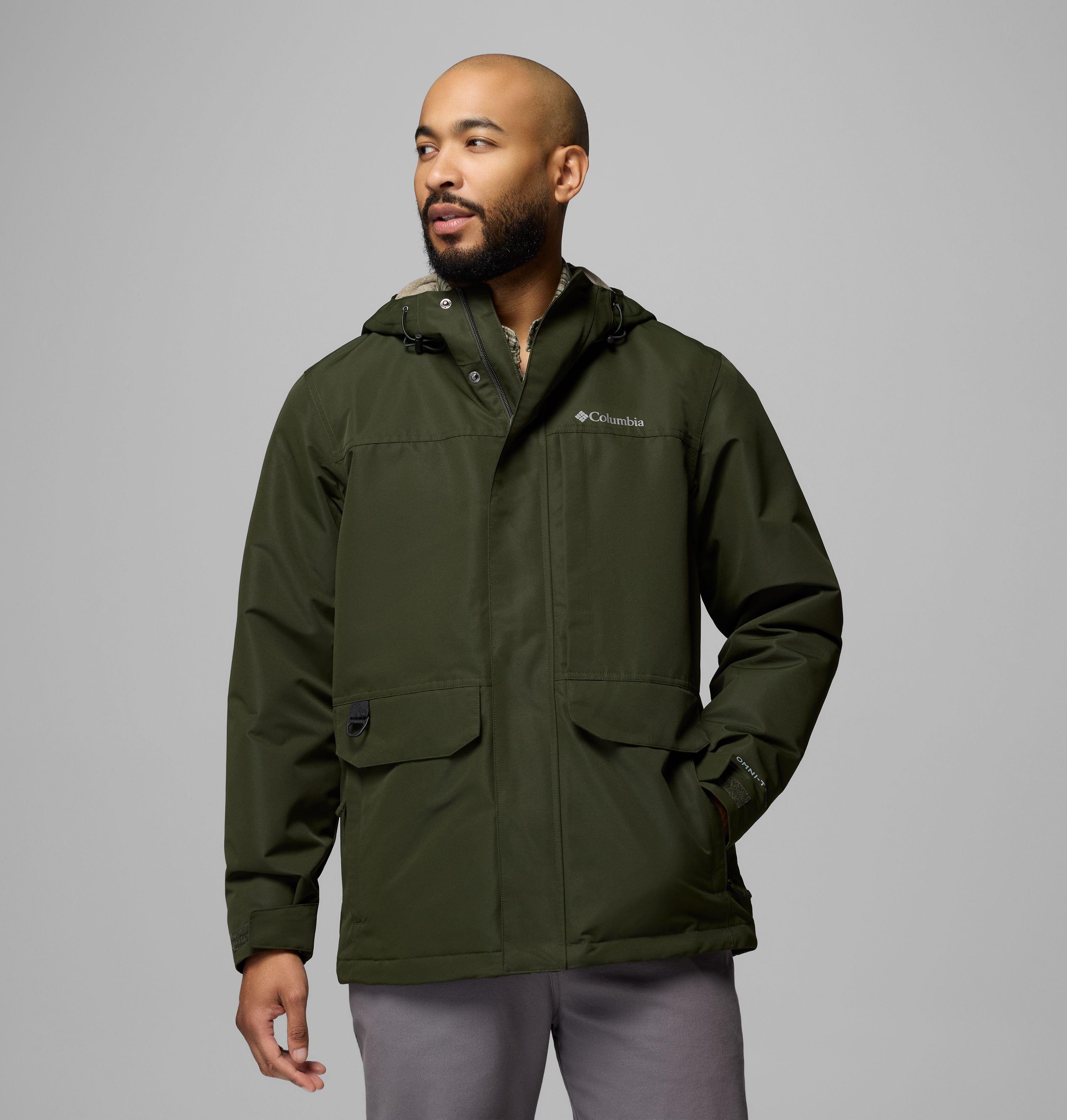 Men's Landroamer Fleece Lined Rain Jacket