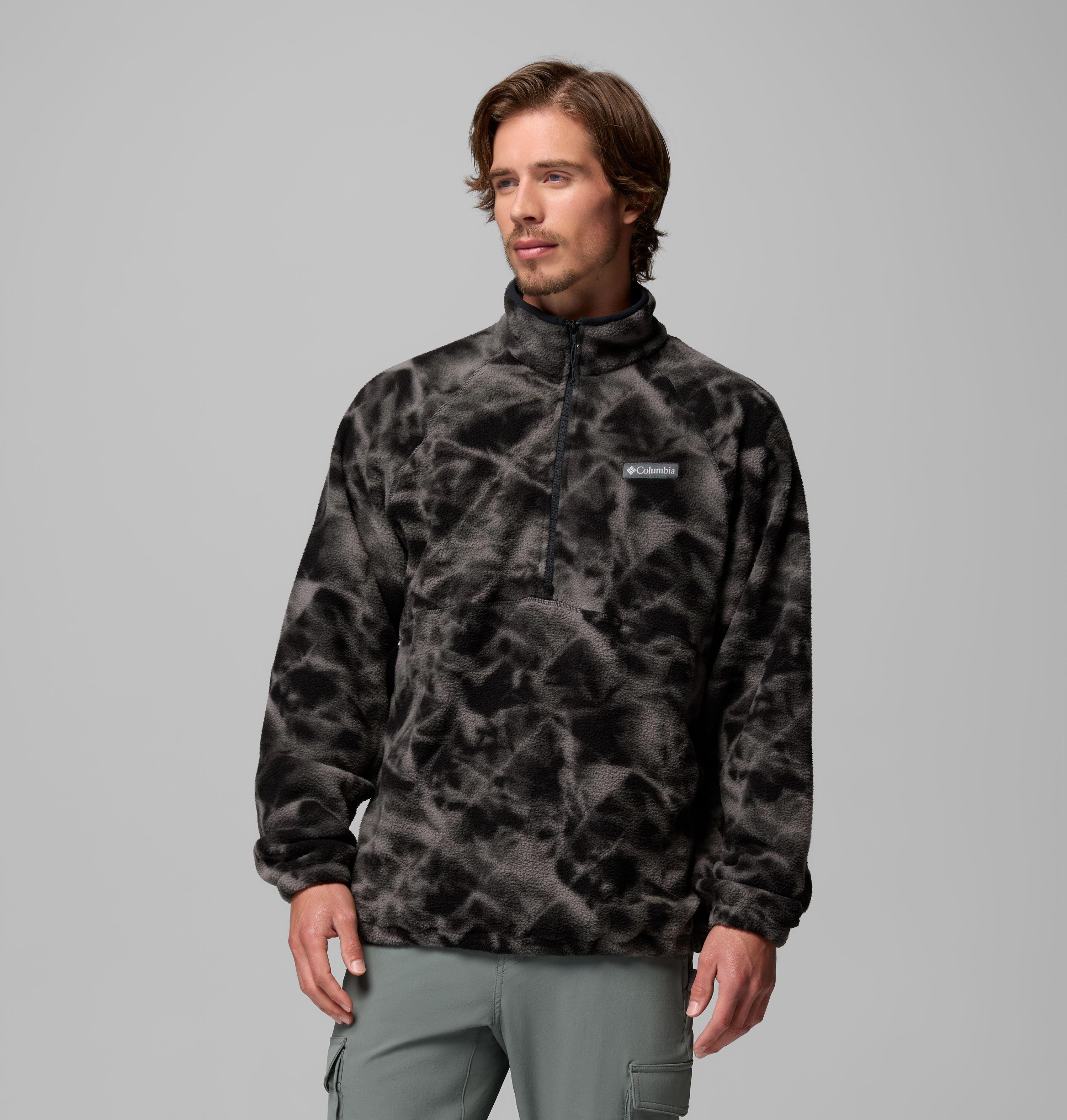 Men's Timber Crest MTR Fleece Printed Half Zip
